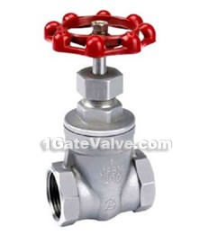 Stainless steel wire port gate valves